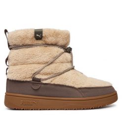 Śniegowce Puma. Brązowe śniegowce damskie Puma. Za 349.99 zł.