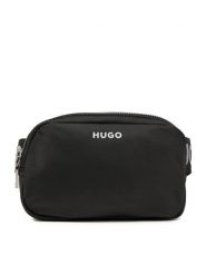 HUGO Saszetka Bel Bumbag 50536057 Czarny. Czarne nerki i saszetki damskie Hugo, z materiału, bez dodatków. Za 169.99 zł.