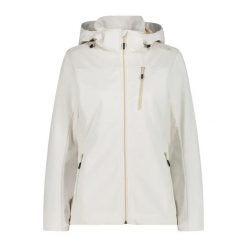 Kurtka wodoodporna z odpinanym kapturem softshell damska CMP. Brązowe kurtki damskie CMP, xl, bez wzorów, z softshellu, z kapturem. Za 387.05 zł.