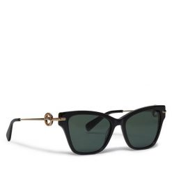 Okulary przeciwsłoneczne Longchamp. Czarne okulary przeciwsłoneczne damskie Longchamp. Za 939.99 zł.