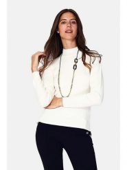 William de Faye Golf w kolorze białym rozmiar: 40. Białe golfy damskie William de Faye, bez wzorów, z kaszmiru, bez ramiączek. Za 113.99 zł.