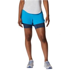 Szorty sportowe damskie Columbia Endless Trail 2N1. Niebieskie spodenki sportowe damskie Columbia, m, bez wzorów. Za 329.00 zł.