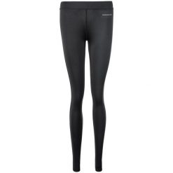 Długie legginsy damskie Endurance Zenta. Czarne legginsy damskie Endurance, s, bez wzorów, z elastanu. Za 255.50 zł.