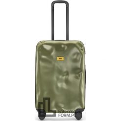 Walizka Icon średnia matowa oliwkowa. Zielone walizki Crash Baggage, bez wzorów, średnie. Za 1,530.00 zł.