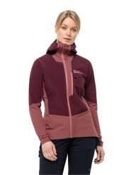 Jack Wolfskin Kurtka funkcyjna "Alpspitze" w kolorze jasnoróżowo-bordowym rozmiar: XS. Czerwone kurtki sportowe damskie Jack Wolfskin, xs, bez wzorów, bez kaptura. Za 325.03 zł.