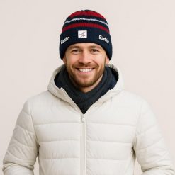 Czapka Eisbar Spori Shorty MÜ SA. Białe czapki damskie Eisbär, bez wzorów, z wełny. Za 179.90 zł.