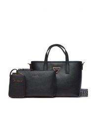 Guess Torebka Latona (BG) Mini-Bags HWBG92 11750 Czarny. Czarne torebki klasyczne damskie Guess, ze skóry, bez dodatków. Za 309.99 zł.