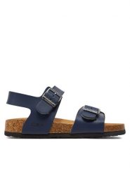 CMP Sandały Kids Raisho Sandal 3Q95674 Granatowy. Niebieskie sandały chłopięce CMP, ze skóry, bez zapięcia. Za 159.99 zł.