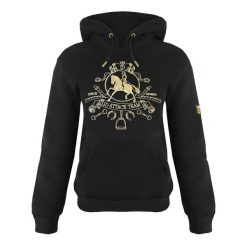 Bluza jeździecka JD ATTACK Royal. Brązowe bluzy damskie JD ATTACK, l, bez wzorów, z bawełny, bez kaptura. Za 229.00 zł.
