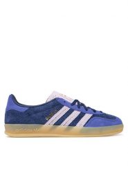 Adidas Sneakersy Gazelle Indoor KI7170 Granatowy. Niebieskie obuwie sportowe damskie Adidas, ze skóry, bez zapięcia, Adidas Advantage. Za 529.99 zł.