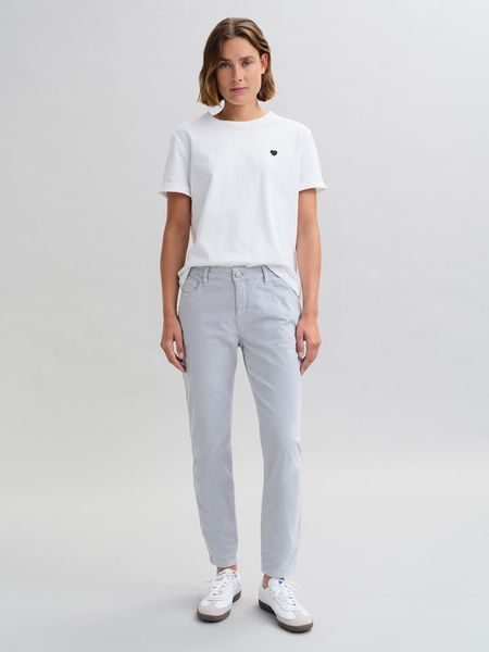 OPUS Dżinsy - Slim fit - w kolorze jasnoszarym rozmiar: 44/L28. Szare jeansy damskie Opus. Za 205.93 zł.