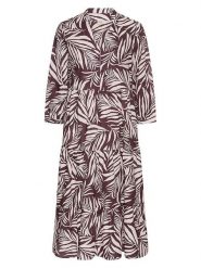 Camel Active Sukienka w kolorze brązowym rozmiar: M. Brązowe sukienki damskie Camel Active, bez wzorów, z bawełny, bez ramiączek. Za 217.99 zł.