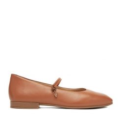 Baleriny Lasocki. Brązowe balerinki damskie Lasocki, bez wzorów. Za 169.99 zł.