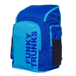 Plecak torba do szkoły na basen siłownię trening Funkita Pressure Point. Niebieskie torby na laptopa FUNKY TRUNKS, bez wzorów, z materiału. Za 170.99 zł.