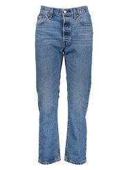 Levi´s Dżinsy - Regular fit - w kolorze niebieskim rozmiar: W27/L28. Niebieskie jeansy damskie z podwyższonym stanem. Za 208.99 zł.