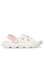 Calvin Klein Sandały Comfy Sandal V1AF-83264-0083 S Biały. Białe sandały dziewczęce Calvin Klein, z syntetyku, bez obcasa, bez zapięcia. Za 239.99 zł.