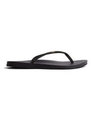 Reef Japonki "Cushion Slim" w kolorze czarnym rozmiar: 41. Czarne klapki damskie Reef, bez wzorów, z otwartym noskiem, bez obcasa, bez zapięcia. Za 144.92 zł.