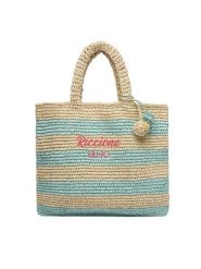 Liu Jo Torebka AA6245 A0006 Niebieski. Niebieskie shopper bag Liu Jo, bez wzorów, bez dodatków. Za 379.99 zł.