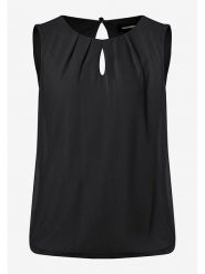 More & More Bluzka w kolorze czarnym rozmiar: 38. Czarne bluzki damskie More & More, bez wzorów, bez kołnierzyka, bez ramiączek. Za 56.99 zł.
