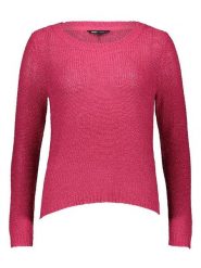 ONLY Sweter w kolorze różowym rozmiar: L. Różowe swetry klasyczne damskie Only, l, ze splotem, bez kołnierzyka. Za 61.46 zł.