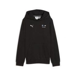 Młodzieżowa bluza z kapturem BMW M MOTORSPORT Essentials PUMA. Czarna bluzy damskie Puma, l, bez wzorów, z kapturem. W wyprzedaży za 199.00 zł.