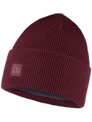 Buff Czapka w kolorze bordowym rozmiar: onesize. Czerwone czapki damskie Buff, bez wzorów, z materiału. Za 127.05 zł.