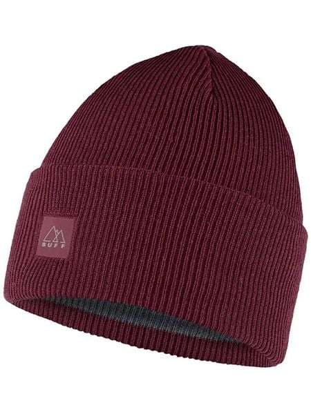 Buff Czapka w kolorze bordowym rozmiar: onesize. Czerwone czapki damskie Buff, bez wzorów, z materiału. Za 113.90 zł.