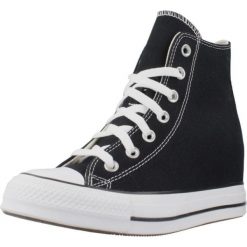 Buty CONVERSE CHUCK TAYLOR ALL STAR WEDGE PLATFORM Czarny. Czarne obuwie sportowe casual damskie Converse, bez zapięcia. Za 368.99 zł.