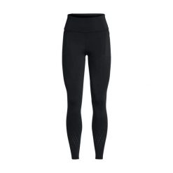 Legginsy Damskie Under Armour Launch Elite Tights. Czarne legginsy damskie Under Armour, xl, bez wzorów, z materiału. Za 349.99 zł.