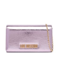 Torebka LOVE MOSCHINO. Czerwone torebki wieczorowe damskie Love Moschino, bez wzorów, bez dodatków. Za 378.99 zł.