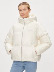 Tommy Hilfiger Kurtka puchowa New York Gloss WW0WW40836 Écru Relaxed Fit. Kurtki damskie Tommy Hilfiger, xl, bez wzorów, z puchu, bez kaptura. Za 1,009.00 zł.