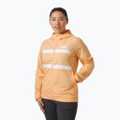 Kurtka żeglarska damska Helly Hansen Salt Stripe Windbreaker. Brązowe kurtki damskie Helly Hansen, bez wzorów, bez kaptura. W wyprzedaży za 239.00 zł.