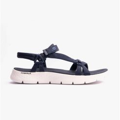 Sandały damskie SKECHERS Go Walk Flex Sandal Sublime. Białe sandały damskie Skechers, bez wzorów, bez obcasa, bez zapięcia. Za 199.99 zł.