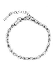 MOODE Bransoletka rozmiar: onesize. Szare bransoletki damskie MOODE, ze stali. Za 43.99 zł.