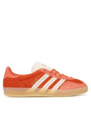 Adidas Sneakersy Gazelle Indoor KI7169 Pomarańczowy. Brązowe obuwie sportowe damskie Adidas, ze skóry, bez zapięcia, Adidas Advantage. Za 529.99 zł.