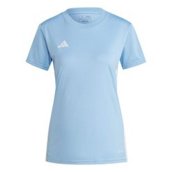 Koszulka damska adidas Tabela 23 Jersey. Białe koszulki damskie Adidas, l, bez wzorów, z jersey, bez kołnierzyka, bez ramiączek. Za 65.00 zł.