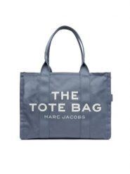 Marc Jacobs Torebka The Canvas Large Tote Bag M0016156 Szary. Szare shopper bag Marc Jacobs, bez wzorów, z materiału, bez dodatków. Za 979.99 zł.
