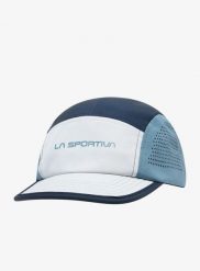 Czapka z daszkiem do biegania La Sportiva Skyline Cap. Niebieskie czapki z daszkiem damskie La Sportiva, bez wzorów, z materiału. Za 159.49 zł.