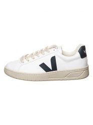 Veja Sneakersy "Urca" w kolorze biało-granatowym rozmiar: 39. Białe obuwie sportowe damskie Veja, bez zapięcia. Za 506.32 zł.