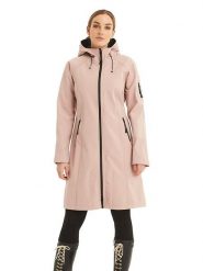 Ilse Jacobsen Płaszcz softshellowy w kolorze jasnoróżowym rozmiar: 46. Różowe płaszcze damskie Ilse Jacobsen, bez wzorów, bez kaptura. Za 354.45 zł.