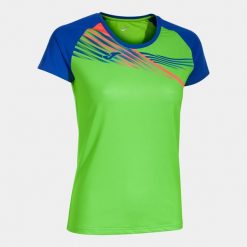 Damski jersey Joma Elite X. Niebieskie koszulki sportowe damskie Joma, bez wzorów, z jersey, bez ramiączek, do biegania. Za 171.99 zł.