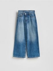 Jeansy baggy - niebieski. Niebieskie jeansy damskie Reserved. Za 139.99 zł.
