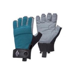 BLACK DIAMOND Rękawiczki damskie CRAG HALF-FINGER GLOVES-XS-Zielony. Zielone rękawiczki damskie Black Diamond, bez wzorów. Za 148.50 zł.