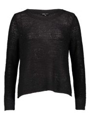 ONLY Sweter w kolorze czarnym rozmiar: M. Czarne swetry klasyczne damskie Only, m, ze splotem, bez kołnierzyka. Za 74.63 zł.