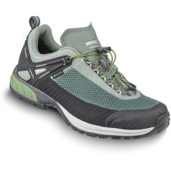 Buty trekkingowe damskie MEINDL Speed Trail Lady GTX, z membraną Gore-Tex. Zielone obuwie trekkingowe damskie MEINDL, z gore-texu, bez zapięcia. W wyprzedaży za 616.85 zł.
