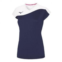 Koszulka Mizuno damska Team Authentic MYOU NS. Białe koszulki damskie Mizuno, bez wzorów, bez kołnierzyka, bez ramiączek. Za 139.00 zł.