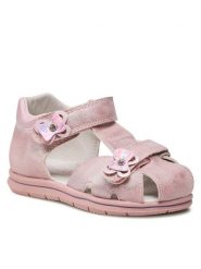Nelli Blu Sandały CM210901-1 Różowy. Czerwone sandały dziewczęce Nelli Blu, ze skóry, bez obcasa, bez zapięcia. Za 59.99 zł.