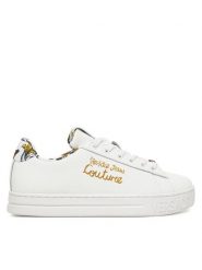 Versace Jeans Couture Sneakersy 78VA3SKL Biały. Białe obuwie sportowe damskie Versace Jeans Couture, z jeansu, bez zapięcia. Za 959.99 zł.