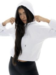 Bluza z kaptur na co dzień na siłownię. Żółte bluzy damskie LEONE 1947 APPAREL, xl, bez wzorów, bez kaptura. Za 273.65 zł.