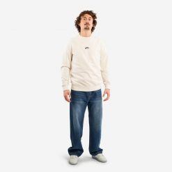 Second Life - Bluza skaterska z kolekcji Roos Zwetsloot, beżowa,... - Stan Dobry. Białe bluzy damskie Decathlon, xs, bez wzorów, z bawełny, bez kaptura. Za 29.99 zł.